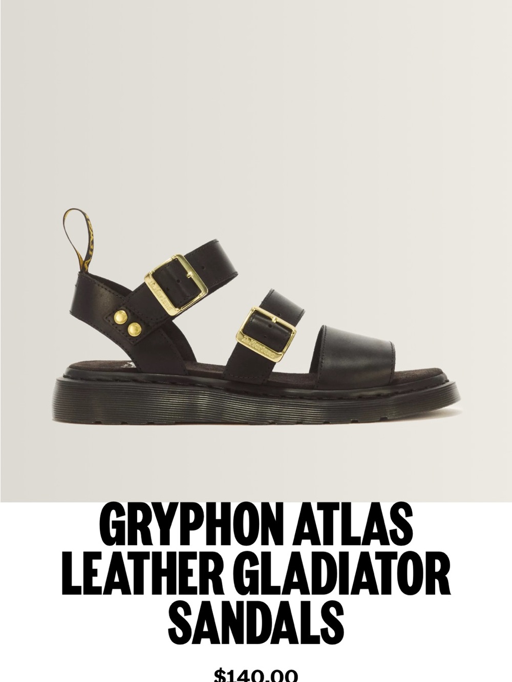 Doc martens gryphon atlas sandals